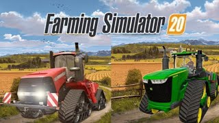 Farming Simulator 20 John Deere V's case IH