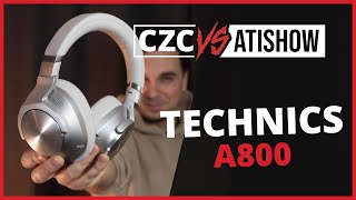 Slušný zvuk & luxusní výdrž | Technics EAH-A800 | CZC vs Atishow