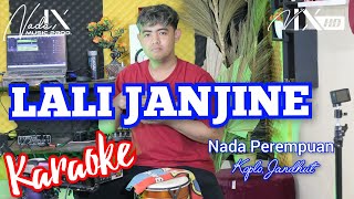 LALI JANJINE KARAOKE - CAMPURSARI - DANGNDUT - AUDIO HIGH QUALITY - ABID - NADA9  + LIRIK LAGU