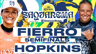 Vahine Fierro vs Yolanda Hopkins | Corona Saquarema Pro presented by Banco do Brasil - Semifinals