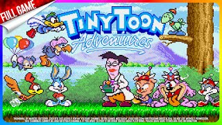 Tiny Toon Adventures: Buster's Hidden Treasure (Sega Genesis) Longplay | US