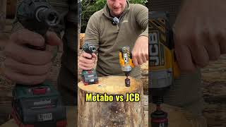 Lets Test METABO vs JCB Cordless Impact Drivers #test #battle #metabo #jcb #powertools #werkzeug