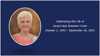 Jackie Crook Memorial Service