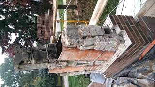 Chimney Fireplace Restoration Rebuild Part 1