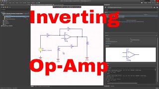 Altium Designer Inverting op amp Simulation tutorial