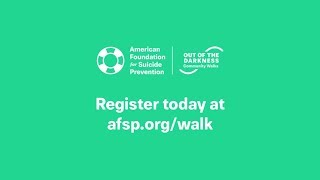 AFSP Suicide Walk. Fairfax, VA Sept 2018