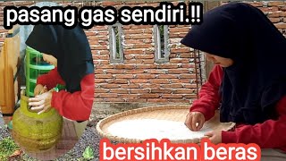 tapi beras/bersih kan beras sekaligus pasang gas..,,independent woman@ratiwarofficial7083