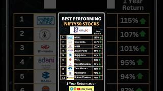 Best performance Nifty 50 STOCK(Money 🤑💰💰)