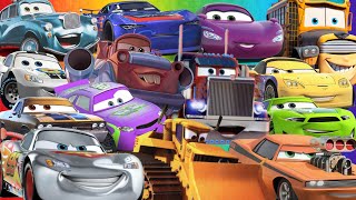 Looking For Disney Cars 3 Lightning Mcqueen, Rayon Mcqueen, Doc Hudson, Luigi, Yokoza, Bobby Swift.