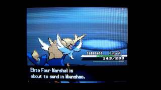 Pokemon Black Walkthrough Part 65 (Elite 4 Battle -- Marshal)