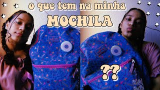 ✨O que tem na minha MOCHILA ESCOLAR✨