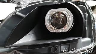 custom retrofit headlight nissan grand livina  | projie grand livina  | alis livina