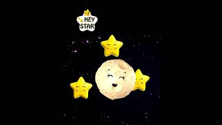 The Moon and Stars - Baby Sensory Videos #shorts