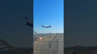 Hi sky A340 arrival at Larnaca airport