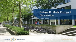 Communicatietheorie: College 12 - Maatschappij en technologie