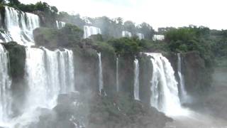 Argentina Navidad 2010 - Enero 2011, cataratas de Iguazú desde Isla San Martín