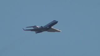 US Air Force Gulfstream g550 Canarsie approach to JFK airport runway 13L