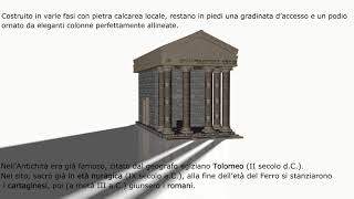 TEMPIO  DI  ANTAS - RICOSTRUZIONE 3D