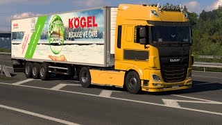 ETS 2 - Using a Kögel Cool Trailer to Transport Beverages Part 2