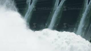 Water discharge at hydroelectric power plants