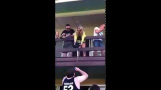 Frat Douche Destroys Girl with Rude Beer Bong Prank