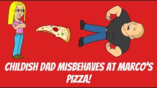 Childish Dad Misbehaves At Marco's Pizza! (ENDING WILL KINDA SURPRISE U!)