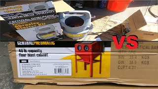 UNBOXING: Harbor Freight sand blaster versus blast cabinet