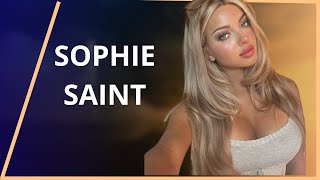 SOPHIE SAINT.AMERICAN MODEL AND INSTAGRAN STAR.