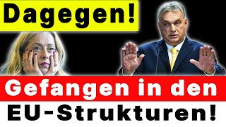 🛑MELONI IN DER FALLE DER EU? VERGLEICHE MIT ORBAN, ITALIEN STEHT VOR EINER DÜSTEREN ZUKUNFT?!