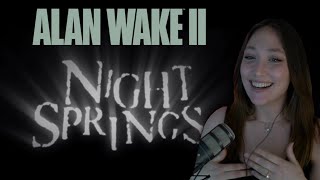 ALAN WAKE 2 Night Springs Reveal Reaction!