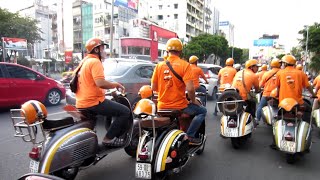 Promenade en scooter dans Saïgon