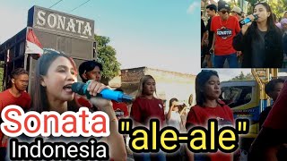 Sonata Indonesia "ale-ale"nyongkolan 🇲🇨terpadat di desa perengge Kuripan bikin asyik 👍