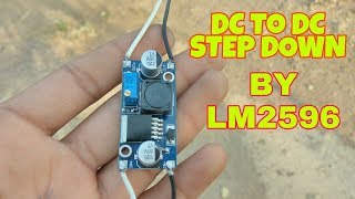 ( हिंदी ) How To Step Down DC Voltage Using LM2596