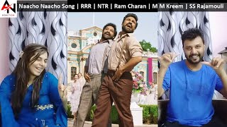 Naacho Naacho Song Reaction ( Hindi )RRR NTR, Ram Charan | M M Kreem | SS Rajamouli | Vishal & Rahul