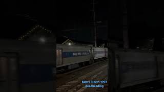 Metro North 1997 heads to Stamford