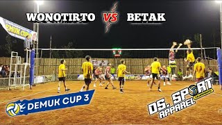 CAREN WONOTIRTO VS BETAK DEMUK CUP 3 LOKAL