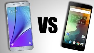 Galaxy Note 5 Vs. OnePlus 2