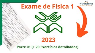 Exame de Física 01 UEM 2023 (Parte 01)