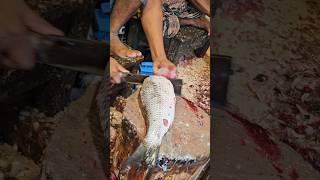 Amazing Rohu Fish Cutting Skills In Bangladesh Fish Market By Expert Cutter #shorts