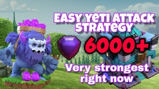 Th13 easy Yeti attack strategy | legend league easy 3 star attack strategy