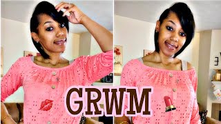 Styling Short Hair | GRWM