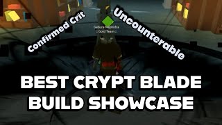 Top 250🤫 Crypt Blade Build (Build Showcase) || Deepwoken