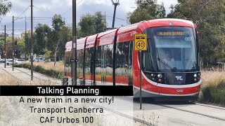 Transport Canberra CAF Urbos 100 Review