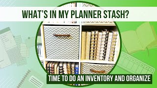 Planner Stash: How many Unused Planner Do I Have?