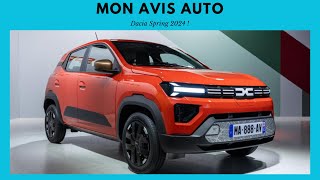 MON AVIS SUR LA DACIA SPRING 2024 !