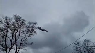 #latest Ukrainian #MiG29 jets engaging in air to air combat over #kiev #kyiv #live Ghost of Kyiv