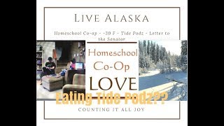 -30F - No Heat - Co-op Day, Tide Podz and a Letter to the Senator | Live Alaska Vlogs