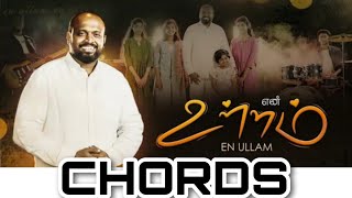 EN ULLAM Song CHORDS [ D ] || NEW WORSHIP SONG || JOHNSAM JOYSON || FEBIN || என் உள்ளம்