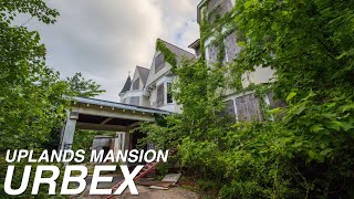 ABANDONED MASSIVE Mansion in the Woods - Historic Uplands Mansion