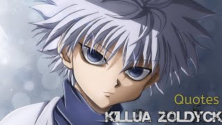 Quotes motivasi Killua Zoldyck | Hunte x Hunter